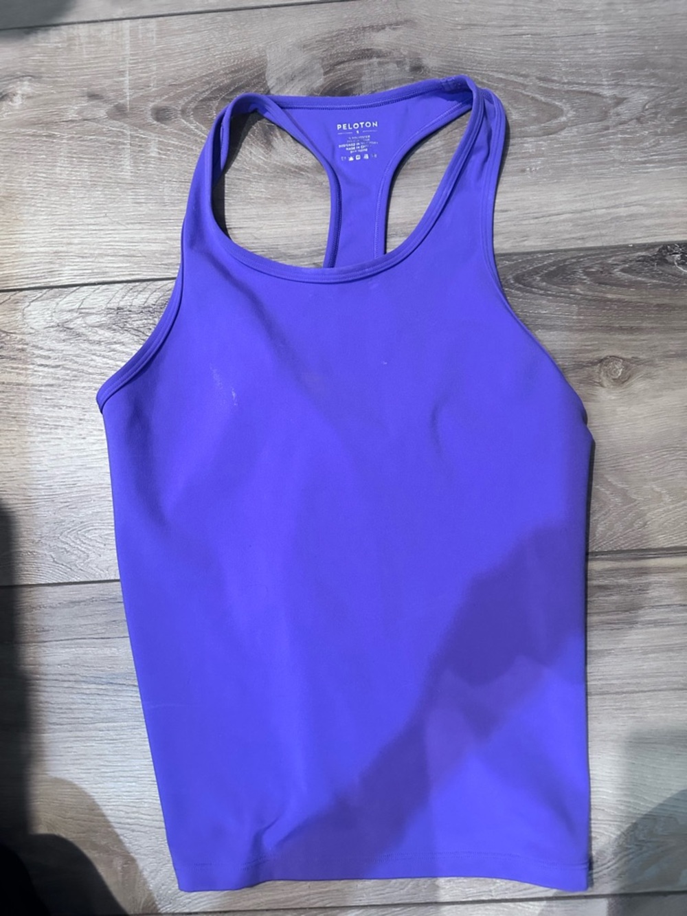 Peloton Violet Racerback Training Tank